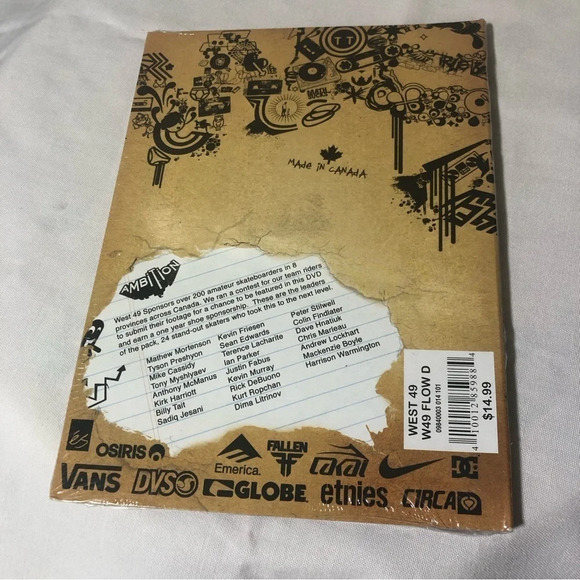 5/$25 West 49 Ambition Skateboarding DVD  Unopened New - Picture 2 of 6
